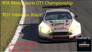 RTA MotorSports GT1 Championship  RD1  Interlagos