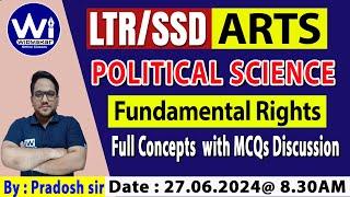 Fundamentals Rights  POLITICAL SCIENCE  SSDLTR Arts. 2024 #ssd #ltr