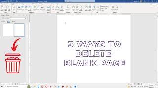 3 Easy Ways To Delete Unwanted Blank Pages in Microsoft Word 2007 2010 2016 2023