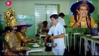 Kaikala Satyanarayana Telugu Funny Food Eating Comedy Scene  Telugu Videos