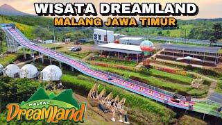 WISATA MALANG DREAMLAND TERBARU RAINBOW SLIDE TERPANJANG SEJAWA TIMUR & KERANJANG SULTAN VIRAL