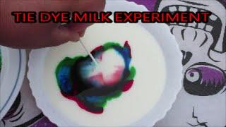 Tie Dye Milk Experiment *Fun For Kids*