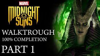 Marvels Midnight Suns - Part 1 100% Completion - Full Game Walkthrough