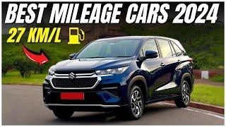 Top 7 Best Mileage Cars To Buy In 2024 Petrol  P2  Most Fuel-Efficient Petrol Cars In India 2024