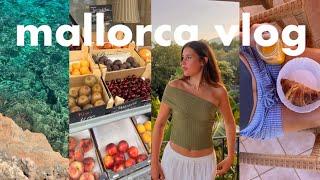 mallorca travel vlog 🪸beaches sunset markets & good food