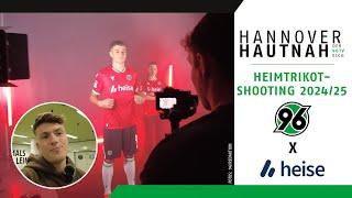 Hinter den Kulissen des Heimtrikot-Shootings 202425  HANNOVER HAUTNAH - der 96TV-Vlog