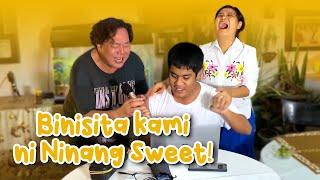 NINANG SWEET VISITS QUENTIN  CANDY AND QUENTIN  OUR SPECIAL LOVE