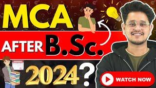 Is MCA Difficult for B.Sc Students?MCA After B.Sc in 2024? #mca #bsc #viral #mcacourse