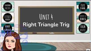 Right Triangle Trig