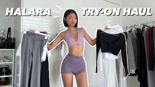 Activewear TRY-ON HAUL ft. HALARA  Affordable & cute