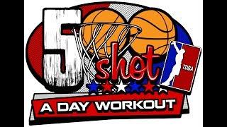 500 Shots A Day Basketball Workout - How To Improve Shooting Accuracy - Teddy Dupay