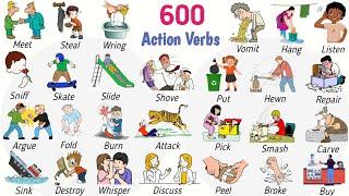 Learn 600+ Action Verbs  Super Common Verb Forms V1 V2 V3 For Fluent In English