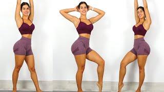 Slim Stomach Round Butt and Sexy Legs Home Workout No Equipment Needed