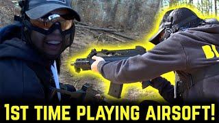 I play AIRSOFT for the 1ST time