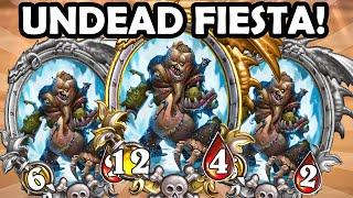 Undead Creation Madness  Jkirek_  Hearthstone Battlegrounds