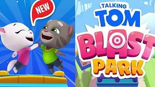 Talking Tom Blast Park New update 2023 Gameplay Android iOS