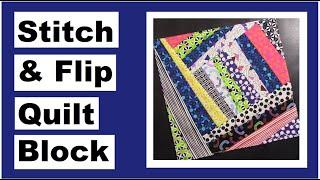 Easy Stitch & Flip Quilt Block