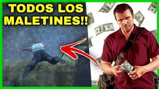 ️Donde encontrar TODOS los MALETINES de DINERO en GTA V - Ubicación de TODOS los MALETINES GTA 5