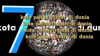 7 kota terpintar di dunia & terbodoh di dunia vs 7 kota paling ramai di dunia & paling sunyi didunia