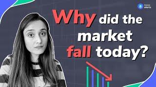 Why did the stock market fall today  Latest stock market news