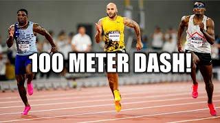 Mens 100 Meter Dash Was Crazy  Fred Kerley VS. Marcell Jacobs - Diamond League Silesia