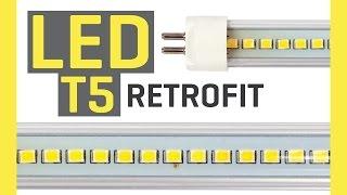 T5 Fluorescents to LED Grow Light Retrofit