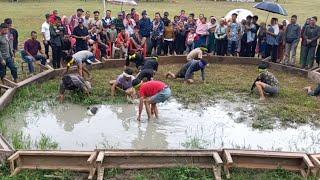 Blind Catching Duck and shooting Catapult  Yemshe Festival