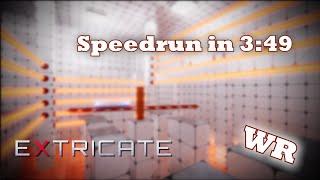 WR Extricate speedrun in 349 A-B-C