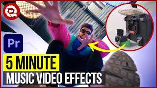 5 MUSIC VIDEO Effects in 5 MINUTES Premiere Pro