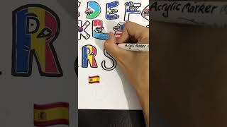 S for spain  #spain #flag #shorts #youtubeshorts