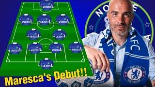 MARESCAS DEBUTSEE CHELSEA NEW PREDICTED 4-2-3-1 LINEUP WITH TRANSFERS UNDER ENZO MARESCAPreseason