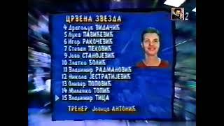 KK Partizan Zepter - KK Crvena Zvezda 8485 1999.