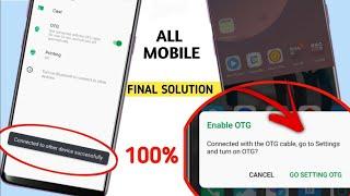 otg not supported on Infinix mobile devices