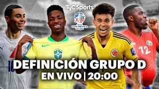 EN VIVO  BRASIL vs COLOMBIA COSTA RICA vs PARAGUAY  Copa América  Vivilo en TyC Sports