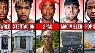 Tombstones of Famous Dead Rappers  Age of Death