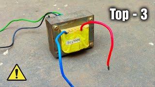 3 Simple Inventions with Transformer