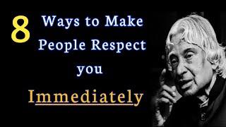 8 Ways To Make People  Respect you  Immediately  Life Lessons Quotes  Wings of Positivity