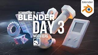 Blender Day 3 - Modifiers -  Introduction Series for Beginners