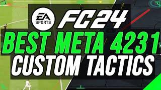 Why 4231 Is The Most META Formation To Give You Wins TACTICS & INSTRUCTIONS - EA FC 24