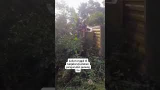 kecalakaan tunggal di tanjakan gunung lio kabupaten brebes #kecelakaan #tanjakanextreme  #viral