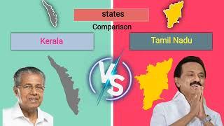 Kerala Vs Tamil Nadu  State Comparison 2022  Kerala  Tamil Nadu