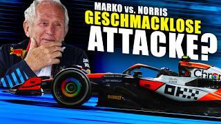 Scharfe Kritik an Dr. Marko McLaren-Boss Attacke auf Lando Norris geschmacklos