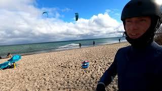 Najlepszy flat spot na świecie. Rewa. #kitesurfing #kiteboarding #poland