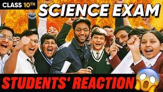 Science Phodd Diya Naa?? Students Reaction Class 10 CBSE Science Exam 2023