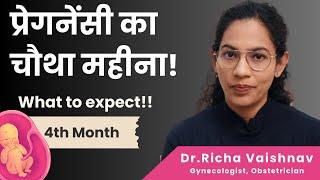 4th Month of Pregnancy  गर्भावस्था का चौथा महीना  By Dr. Richa Vaishnav