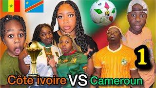 CAMEROUN VS COTE IVOIRE LE MATCH DE LA CAN 2024  ÉPISODE 1