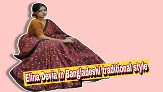 Elina Divya in Bangladeshi Traditional Style  ThePast