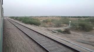 GEU Freight Train Crossing Ranpattahni Station To JungShahi Station Journey Tezgam Express