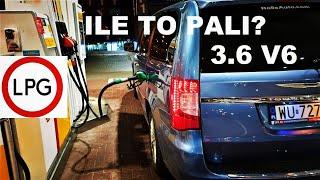 Ponad 2 tony 3.6 V6 ILE TO PALI? Chrysler Town&Country V6 VLOG muzyk jeździ