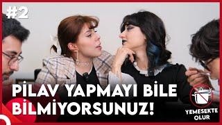 YEMESEKTE OLUR 2.SEZON 2. BÖLÜM ZEYNEP HANIM PİLAV YAPAMIYOR